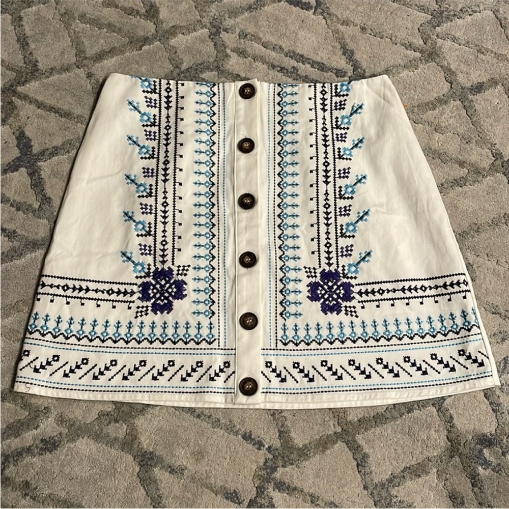 Blue Rain mini skirt